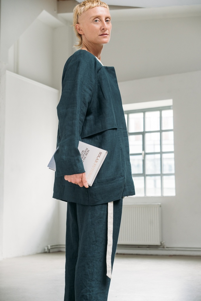Smock Jacke 100% Hanf